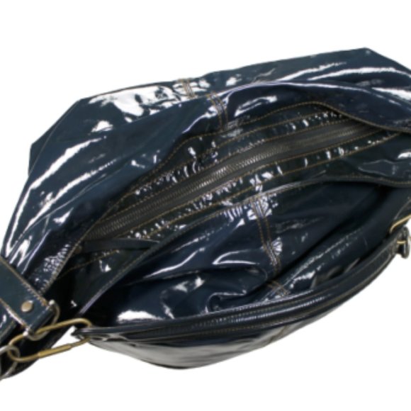 Lanvin Paris Padova Sac Oversized Handbag Leather bag Tote Hobo Subtle Patent - Picture 11 of 12